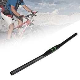 Uxsiya Manubri per Mountain Bike Manubrio per mountain bike, manubrio per bicicletta da strada in fibra di carbonio Elevata resistenza all'usura Elevata durata per gli sport scolastici per il(Etichetta verde diritta 660*31, 8 mm)