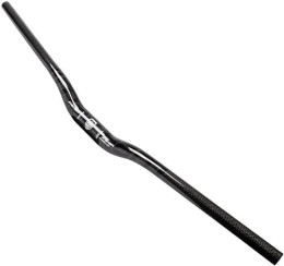 NAKEAH Parti di ricambio Manubrio Swallow for bici in fibra di carbonio da 31, 8 mm Manubrio for bici pieghevole MTB BMX Manubrio verticale extra lungo da 720 mm (colore: nero)