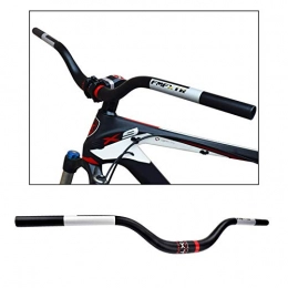 Sharplace Parti di ricambio Sharplace 2X Manubrio per Mountain Bike 31, 8 Mm 720 Mm Barra Riser Extra Lunga in Lega Nera