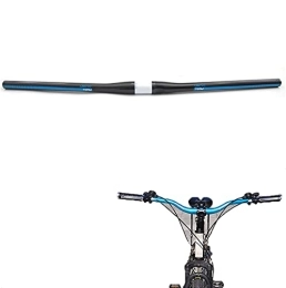 Yajun Parti di ricambio Yajun Manubrio Carbonio Mountain Bike Ultra Lungo Manubrios Parti di Biciclette per Bicyle MTB 31.8 * 580 / 620 / 660 / 700 / 740mm, Blue-Flat, 620mm