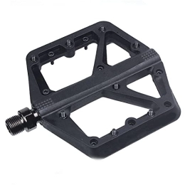 Aanlun Pedali per mountain bike Aanlun Bike Pedal 5 Styles of Pedals for Easy Riding, Suitable for Mountain Bikes And Road Bikes, Red (Color : Black)