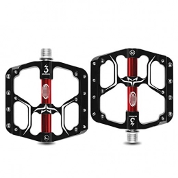 AQNPYR Parti di ricambio AQNPYR Flat Bike Pedals MTB Road 3 Sealed Bearings Bicycle Pedals Mountain Bike Pedals Wide Platform pedalesbicicleta MTB Accessories