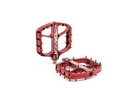Chromag Parti di ricambio CHROMAG Dagga Pedali MTB / Ciclo / VAE / E-Bike Adulto Unisex, Rosso, 120 x 115 mm