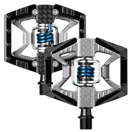 Crank Brothers Parti di ricambio Crankbrothers Double Shot 2 Pedal, Black / Raw / Blue