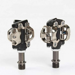 HUANGDANSEN Pedali per mountain bike HUANGDANSEN Bicycle Pedalself-Locking SPD Pedal, Mountain Bike Parts, Used for Bicycle Racing, Mountain Bike Parts with Buckle Pedal