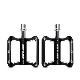 YDWL Parti di ricambio Mountain bike pedal bearing universal highway bicycle accessories non-slip aluminum alloy pedal-black