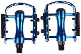 qianxia Pedali per mountain bike qianxia Pedali da Mountain Bike con Piattaforma / MTB / Piatti con Cuscinetti a Sfera industriali di Alta qualità, Trekking, e Pedali per Bici da Bici in Alluminio Blu