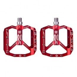 QYLOZ Pedali per mountain bike QYLOZ Sport all'aperto Pedali in Mountain Bike Pedali for Biciclette Ricambi for Bicicletta Ultralight Bicycle MTB Pedale Pedale 1 Paio Bicycle Alluminum Pedal (Color : Beiger)