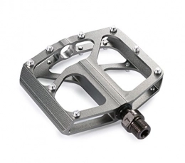 Selighting Parti di ricambio Selighting Pedali MTB / BMX, di Alluminio CNC (Argento)