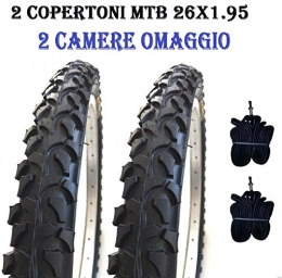 2 Copertoni Bici MTB 26 Per Bicicletta Mountain Bike 26x1.95 Gomme Pneumatici CHAOYANG