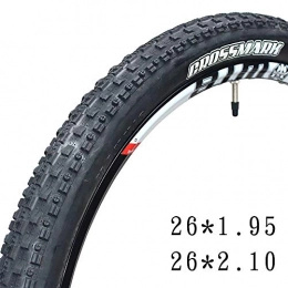 LIDAUTO Parti di ricambio LIDAUTO Pneumatici per Biciclette MTB Cycling pneu Anti puntura Mountainbike Steel Wire Tyre 26 * 1.95 2.1 M309 60TPI (2pcs), 26 * 2.1