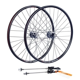 Generic Parti di ricambio Generic Mountain Bike Wheelset 26" Freno a Disco Cerchio Ruote a Sgancio Rapido MTB 32H Hub per 7 / 8 / 9 / 10 velocità Set di Ruote per Biciclette 1960g (Color :