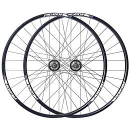 LSRRYD Parti di ricambio LSRRYD 27.5" Set di Ruote Mountain Bike Cerchio Freno A Disco Rilascio Rapido Bicicletta Ruotes 32 Fori Mozzo per 7 / 8 / 9 / 10 velocità Cassetta 2800g (Color : Grey, Size : 27.5'')