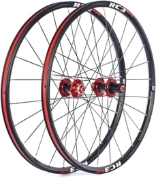 ELzEy Ruote per Mountain Bike Mountain Bike Wheelset 26 Inch Quick Release Mountain Bike Rims 24H Carbon Fibre Wheels Disc Brakes 7 / 8 / 9 / 10 / 11 Speed