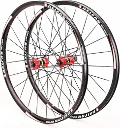 FOXZY Ruote per Mountain Bike Ruote da ciclismo Set di ruote for mountain bike Ruote da bicicletta 700C Mozzo a sgancio rapido for 7 8 9 10 11 velocità (Color : Red, Size : 700C1)