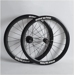 InLiMa Ruote per Mountain Bike Ruote for bicicletta pieghevoli da 20 pollici con cerchi, adatte for ruote for mountain bike Box da 8, 9, 10 e 11 velocità (colore: 406 nero)