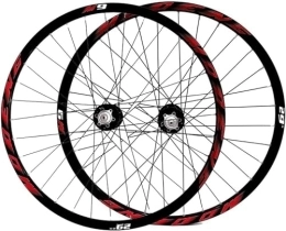TIST Ruote per Mountain Bike Ruote, set di ruote for mountain bike, cerchioni for biciclette, freni a V, bulloni for ruote for mountain bike, ruote piene (colore: nero 1 pezzo)