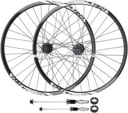 ELzEy Ruote per Mountain Bike Ruote, set di ruote for mountain bike, cerchioni for biciclette, freni a V, bulloni for ruote for mountain bike, ruote piene (colore: nero 1 pezzo) (Color : Black, Size : 29inch)