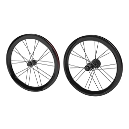 Sdfafrreg Parti di ricambio Sdfafrreg Set di Ruote per Mountain Bike di Buon Design Set di Ruote per Mountain Bike stabili con Cerchio anodizzato (Nero)