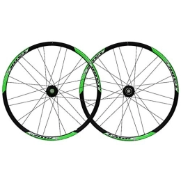 CTRIS Ruote per Mountain Bike Set di ruote da 26 pollici per mountain bike MTB lega cerchio a doppia parete Rim freno a disco sgancio rapido 24 ore 7 8 9 velocità (colore: C)