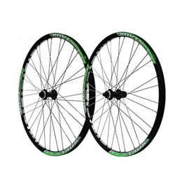 NEZIH Parti di ricambio Set di ruote per mountain bike 27.5 Freno a disco a sgancio rapido Pneumatici per cerchioni in lega a doppia parete 1.5-2.1"7 8 9 velocità 32 fori (Colore : A) (C)