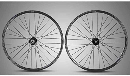 YSHUAI Ruote per Mountain Bike Yshuai, mountain bike da 27, 5 / 29", a doppia parete, per MTB, con freno a disco ibrido a sgancio rapido, 32 fori, 8, 9, 10, 11 marce, 74 cm.