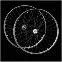 YSHUAI Ruote per Mountain Bike YSHUAI MTB 26 / 27.5 / 29 "Bicicletta Wheelset Doppio Strato Cerchio In Lega Bike Ruota Sigillato Cuscinetto Freno A Disco QR 11 Velocità 32H, 27.5