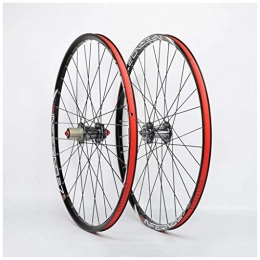 ZNND Ruote per Mountain Bike ZNND Bicycle Wheelset 26, Doppio Muro MTB Ruote Bici Rilascio Rapido Ibrido Compatibile Freno A Disco 8 9 10 11 velocità (Color : C, Size : 27.5inch)