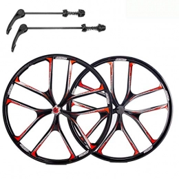 ZUKKA - Set di ruote da bicicletta da 27,5 cm, in lega di magnesio, freno a disco per mountain bike, adatto per ruote libere da 7 a 10 velocità, asse a sgancio rapido, accessorio per biciclette