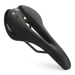 AOZAX Parti di ricambio AOZAX Sella per Bicicletta Ergonomia Impermeabile dell'ergonomia Impermeabile della cuscinazione Impermeabile MTB. Sella della Bici da Strada Comodo e Stabile (Color : Black)