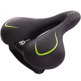 PETUNIA Seggiolini per mountain bike Big butt bicycle cushion silicone bicycle saddle seat mountain bike seat(Black, Green)