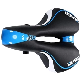 Newin Star Parti di ricambio Bike Seat Bicycle Saddle Gel Cover Padded Soft Cushion Breathable for Mtb Road Mountain Bike Cycling for Men Women Blue