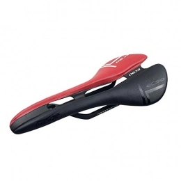 HDONG Parti di ricambio Carbon Road Bicycle Saddle Hollow Full Carbon Mountain Mountain Bike Saddle Bicycle Parts Accessori per Biciclette-Nero Rosso