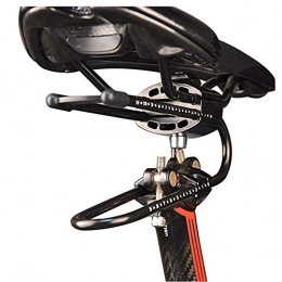 SYN Seggiolini per mountain bike Cuscinetto ammortizzatore per bicicletta, ammortizzatore a molla, in acciaio, per mountain bike, regolabile, dispositivo universale