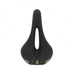 Flcfaca Parti di ricambio Flcfaca. Ultralight Bicycle Saddle Hollow Bike Racing Seat Imitazione in Pelle Morbida Cuscino Comodo (Color : Black)