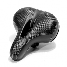 Flytise Parti di ricambio Flytise Ampio cuscino per sella della bicicletta, con scanalatura ergonomica a doppia molla, resistente agli urti, morbido e confortevole