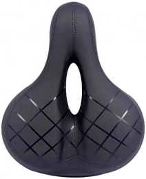 JJJ Parti di ricambio JJJ LHY- Sedile Soft Black Enlarged ispessite Biciclette Big Butt Saddle Durevole