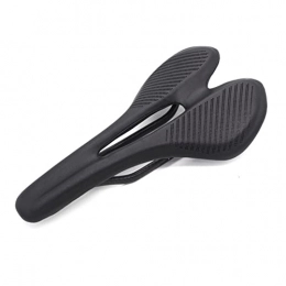 Qinglan Parti di ricambio Qinglan Carbon Fiber Road MTB Sella for Sella 3K T700 Materiale di Carbonio Pads Super Light Leather Cuscini Guidare Bicycles Seat ZHMMEINAC (Color : Black)