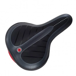 Riloer Parti di ricambio Riloer confortevole sella per bicicletta, comodo cuscino da montagna per bicicletta con LED fanale posteriore impermeabile