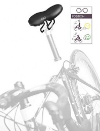 sellOttO Parti di ricambio sellOttO Giro | Sella Confortevole Imbottita Salva Genitali in Gel per Uomo Donna | Ideale per Bicicletta MTB Mountain Bike Strada Thriathlon Spinning