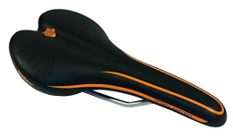 Selle Spectra Parti di ricambio Spectra - Sellino per bicicletta da corsa, da donna, colore: nero / arancione