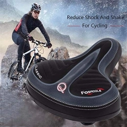 YEKAML Seggiolini per mountain bike YEKAML Pad Sporty Cruiser Sella Gel Wide Extra Big Bike Morbido Confortevole Accessori Bici Bicicletta