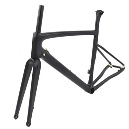 Cadre de vélo de fibre de carbone Cadre de vélo de route en fibre de carbone de haute fiabilité, pour le cyclisme(56cm)