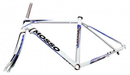 Mosso 720TCA_002/004_51 Cadre de vélo MTB Mixte Adulte, Blanc/Bleu