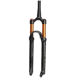 GYWLY-LY Fourches VTT 26 / 27.5 / 29 VTT Fourche D'amortissement Voyage 120mm, Rebond Ajuster Tube Droit / conique 1 1 / 8 QR 9mm Manual Lock Out / À Distance Lock Out XC AM Ultra-léger Fourches VTT ( Color : A , Size : 27.5inches )