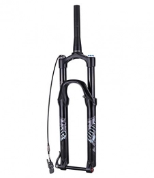 DJiess Pièces de rechanges Fourche de suspension conique pour VTT 26 / 27, 5 pouces, fourche avant de vélo A, 66 cm