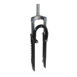 Motodak Pièces de rechanges Fourche vtt 26 " m-w a suspension acier ressort-elastomere deb. 50mm pivot Noir
