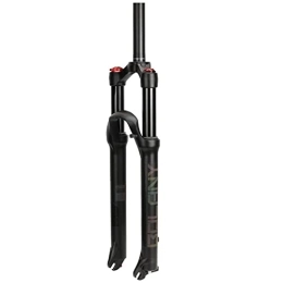 GYWLY-LY Fourches VTT GYWLY-LY 26 / 27.5 / 29Air Suspension Fourche Avant Ajustement du Rebond Tube Droit QR 9mm Voyage 120mm Manual Lock Out / À Distance Lock Out Fourches VTT (Color : B, Size : 26inches)