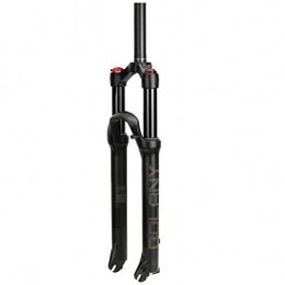 GYWLY-LY Fourches VTT GYWLY-LY 26 / 27.5 / 29Air Suspension Fourche Avant Ajustement du Rebond Tube Droit QR 9mm Voyage 120mm Manual Lock Out / À Distance Lock Out Fourches VTT (Color : B, Size : 29inches)