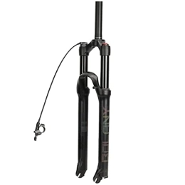 GYWLY-LY Fourches VTT GYWLY-LY 26 / 27.5 / 29Air Suspension Fourche Avant Ajustement du Rebond Tube Droit QR 9mm Voyage 120mm Manual Lock Out / À Distance Lock Out Fourches VTT (Color : D, Size : 26inches)